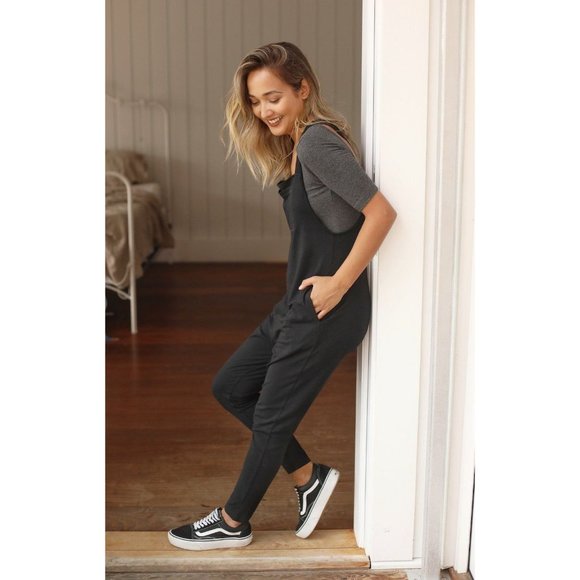 Smash + Tess Romperalls Overalls Jumpsuit Pockets Playsuit Romper Casual - L - Picture 10 of 14
